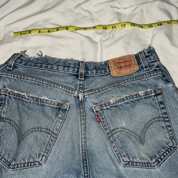 Vintage Reworked Levi Shorts - Picture 3 of 3